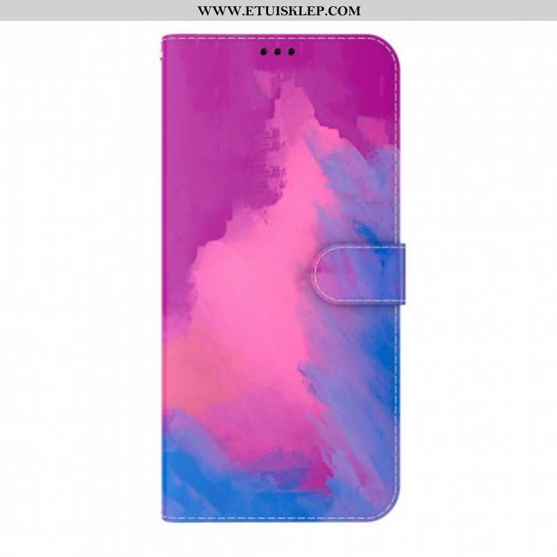 Etui Folio do Realme 8 5G Akwarela